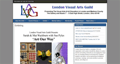 Desktop Screenshot of londonvisualartsguild.org